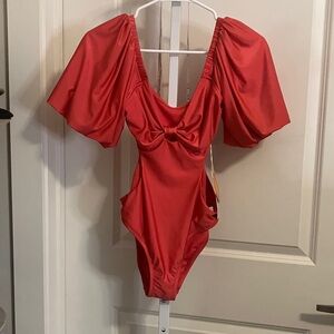 Fe Noel hot pink  One Piece Swimsuit